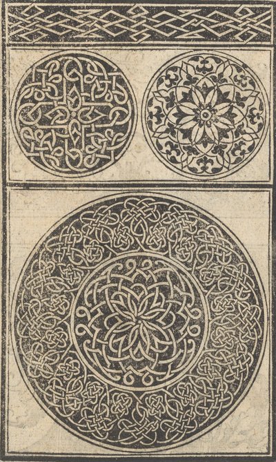Esemplario di lavori, pagina 5 recto, agosto 1529 da Nicolò Zoppino