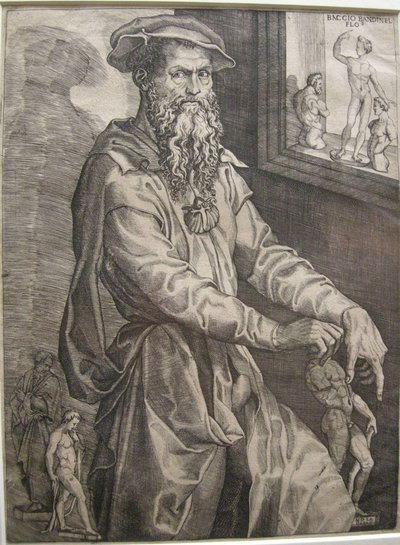 Ritratto di Baccio Bandinelli da Nicolo della Casa