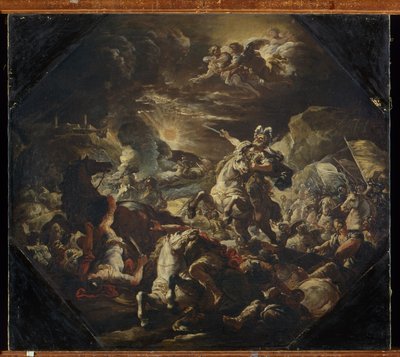 Giosuè che fa fermare il sole da Nicola Malinconico