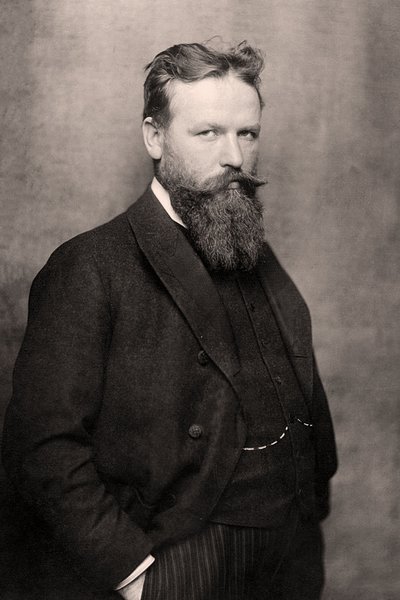 Ritratto di Franz Metzner da Nicola Perscheid
