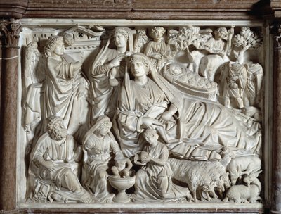 Annunciazione e natività da Nicola Pisano