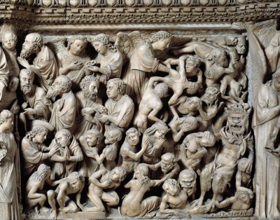 Arte gotica: Giudizio Universale, Dannati all