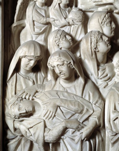 La crocifissione (dettaglio) da Nicola Pisano