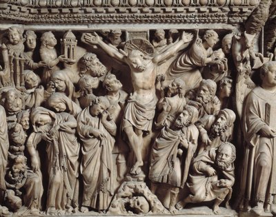 La Crocifissione (dettaglio) dal pulpito da Nicola Pisano