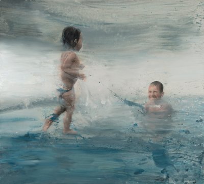 Bambini al mare da Nicola Pucci