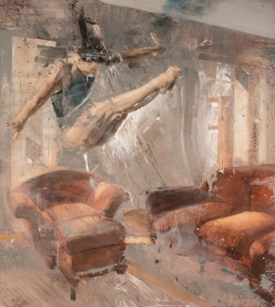 Tuffo in un divano, 2018 da Nicola Pucci