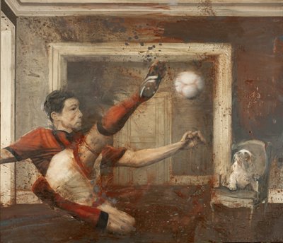 Invertito con cane, 2015 da Nicola Pucci