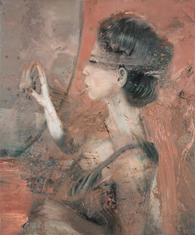 Donna allo specchio da Nicola Pucci