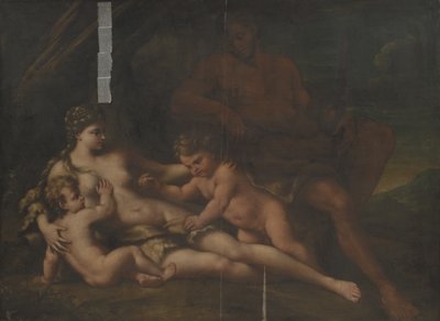 Adamo ed Eva con Caino e Abele da Nicola Vaccaro