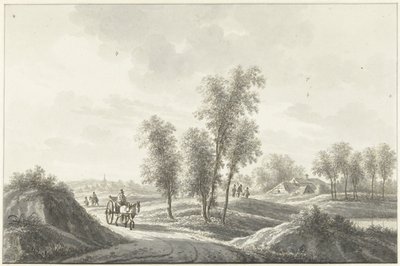 Il villaggio di Laren nel Gooi da Nicolaas Wicart