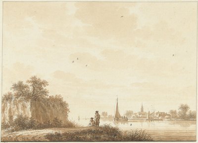 Paesaggio fluviale da Nicolaas Wicart