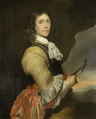 Ritratto di un capitano da Nicolaas Wieringa