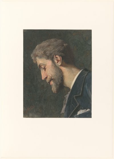 Ritratto di George Hendrik Breitner da Nicolaas van der Waay (signed by artist)