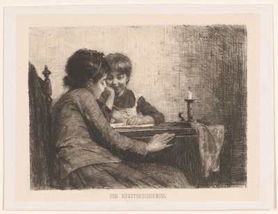 Una contemplazione artistica da Nicolaas van der Waay