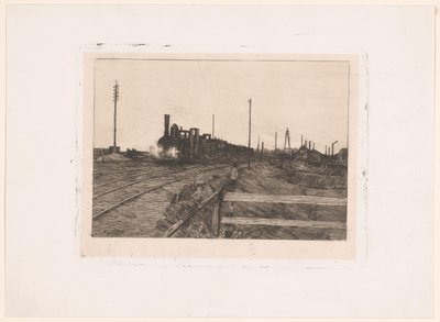 Treno in corsa da Nicolaas van der Waay