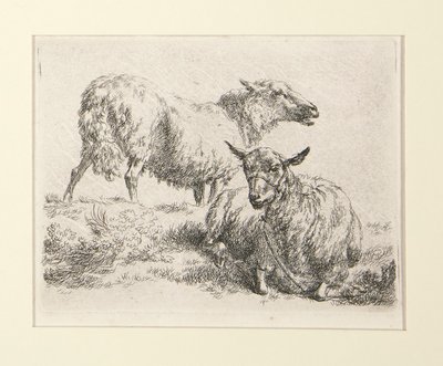 4 incisioni da da Nicolaes Berchem