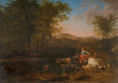 Paesaggio pastorale con figure (1683) da Nicolaes Berchem