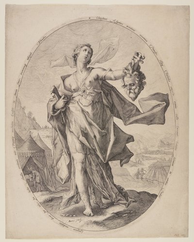 Giuditta con la testa di Oloferne da Nicolaes Braeu