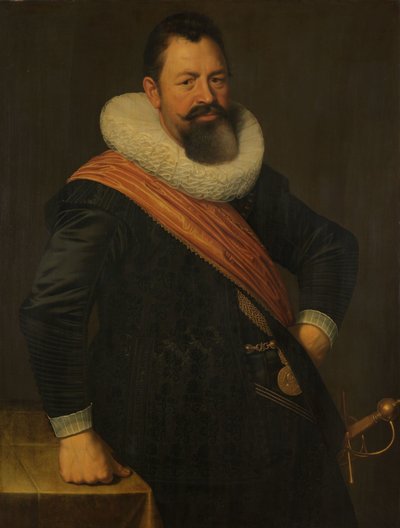 Ritratto di Jochem Hendricksz Swartenhont (1566-1627) da Nicolaes Eliasz Pickenoy