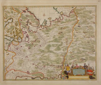 Mappa della Russia e dell