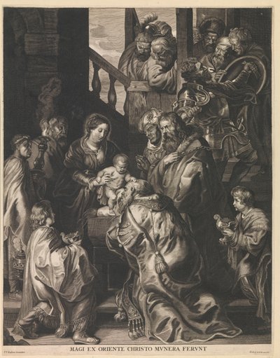 Adorazione dei Magi da Nicolaes Lauwers