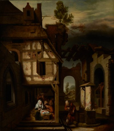 Adorazione dei pastori da Nicolaes Maes