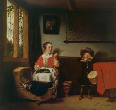 Il tamburino disobbediente da Nicolaes Maes