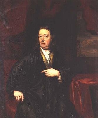 Ritratto di un gentiluomo in vestaglia nera da Nicolaes Maes