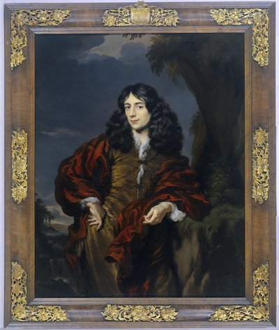 Ritratto di un giovane uomo, forse Simon van Alphen da Nicolaes Maes