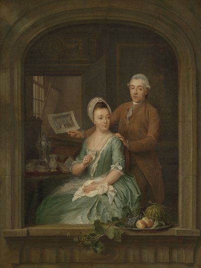 Ritratto di Robert Muys e sua moglie Maria Nozeman da Nicolaes Muys