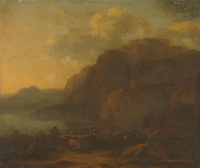 Paesaggio italiano da Nicolaes Pietersz Berchem
