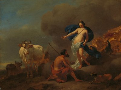 Giunone ordina ad Argo di sorvegliare Io da Nicolaes Pietersz Berchem