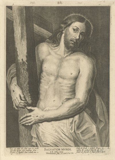 Cristo con la croce da Nicolaes Ryckmans