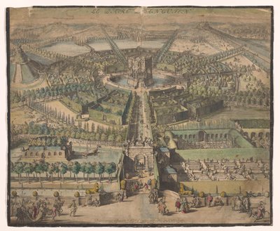 Veduta del Parco di Enghien da Nicolaes Visscher (I)