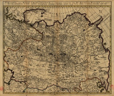 Il Tartaro, o il regno del Gran Khan da Nicolaes Witsen