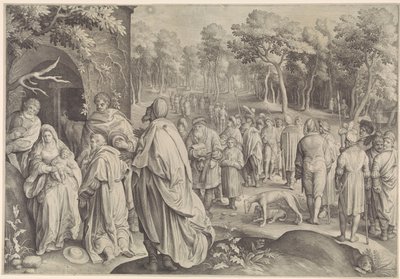 Adorazione dei Magi da Nicolaes de Bruyn