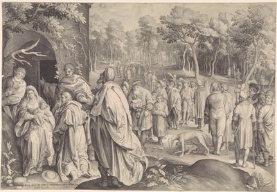 Adorazione dei Magi da Nicolaes de Bruyn