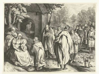 Adorazione dei Magi da Nicolaes de Bruyn