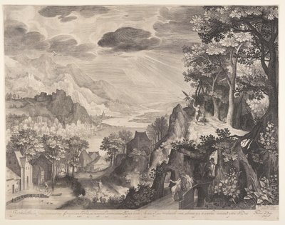 Il sacrificio di Abramo da Nicolaes de Bruyn