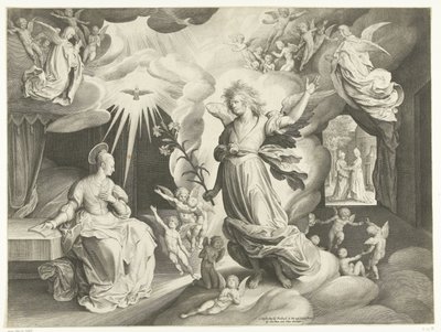 Annunciazione da Nicolaes de Bruyn