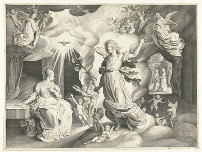 Annunciazione da Nicolaes de Bruyn