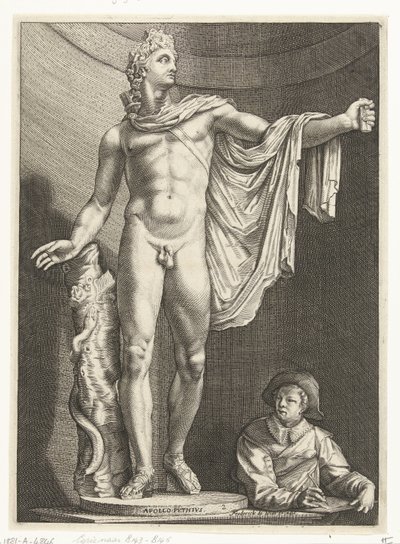 Apollo del Belvedere da Nicolaes de Bruyn