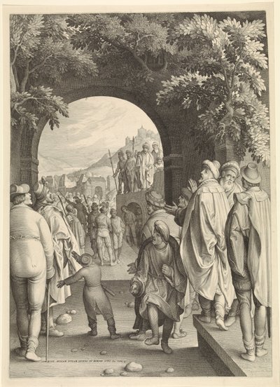 Ecce Homo (Passie van Christus) da Nicolaes de Bruyn