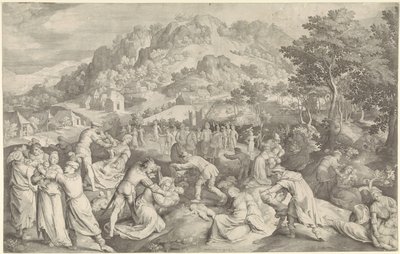 Strage degli innocenti a Betlemme da Nicolaes de Bruyn