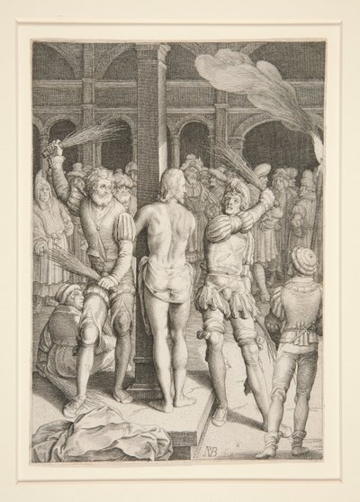 La Flagellazione (Serie della Passione) da Nicolaes de Bruyn