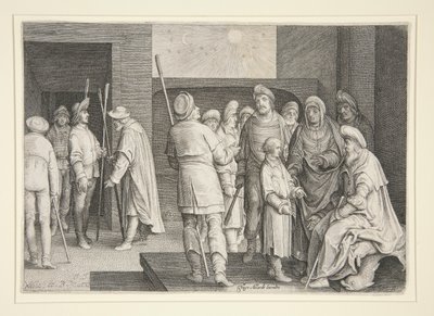 Il secondo sogno di Giuseppe da Nicolaes de Bruyn