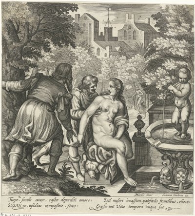 Susanna e i vecchioni da Nicolaes van Geelkercken