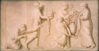 Achille e le figlie di Licomede da Nicolai Abildgaard