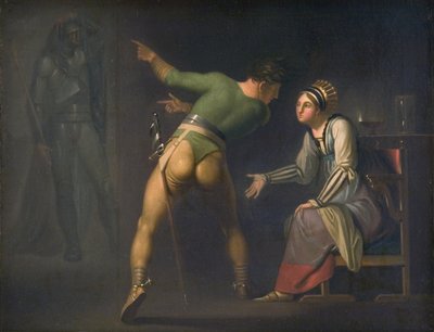 Amleto e sua madre. Episodio dall