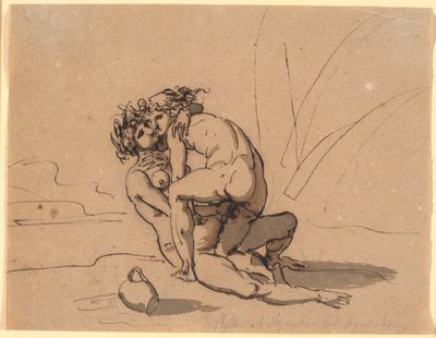 Hylas accarezzato dalle ninfe da Nicolai Abildgaard